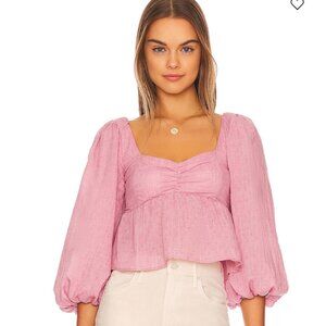 Show Me Your Mumu Angelique Top in blush size XL